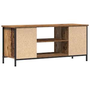 Televizní skříň Staré dřevo 102 x 35 x 45 cm kompozitní dřevo - obrázek 7