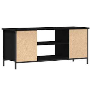 Televizní skříň Černý dub 102 x 35 x 45 cm kompozitní dřevo - obrázek 7