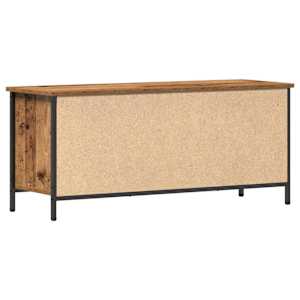 Televizní skříň Staré dřevo 100 x 35 x 45 cm kompozitní dřevo - obrázek 8