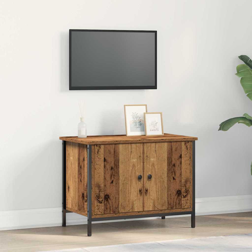 Taastatud Puidust TV Alus Taastatud puit Puit 60 x 35 x 45 cm