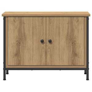 Televizní skříň Artisanový dub 60 x 35 x 45 cm kompozitní dřevo - obrázek 6