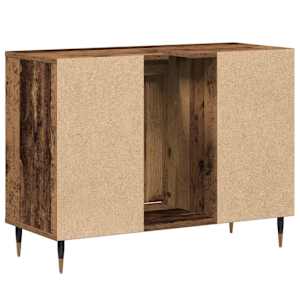 Koupelnová skříň Staré dřevo 80 x 33 x 60 cm kompozitní dřevo - obrázek 8