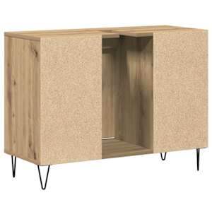 Koupelnová skříň Artisanový dub 80 x 33 x 60 cm - obrázek 8