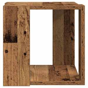 Konferenční stolek Staré dřevo 32 x 32 x 30 cm Kompozitní dřevo - obrázek 6