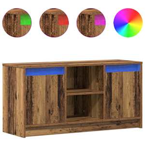 TV jednotky Hnědá 100 x 34 x 50 cm Kompozitní dřevo - obrázek 4