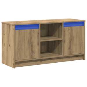 TV jednotky Hnědá 100 x 34 x 50 cm Kompozitní dřevo - obrázek 2