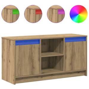 TV jednotky Hnědá 100 x 34 x 50 cm Kompozitní dřevo - obrázek 4