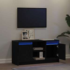 TV jednotky Černá 100 x 34 x 50 cm Kompozitní dřevo - obrázek 5