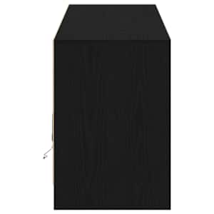 TV jednotky Černá 100 x 34 x 50 cm Kompozitní dřevo - obrázek 8