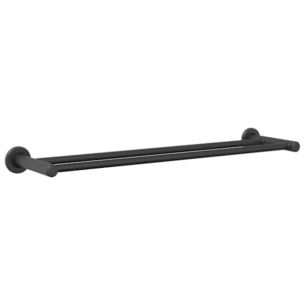 vidaXL R&auml;tikurek Must 61 x 14,5 x 5 cm Roostevaba teras