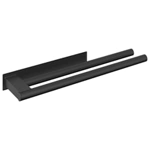 vidaXL R&auml;tikurek Must 40 x 9 x 4 cm Roostevaba teras
