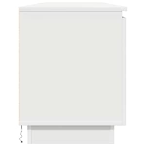 Televizní skříň s LED Bílá 180 x 38 x 49 cm kompozitní dřevo - obrázek 8