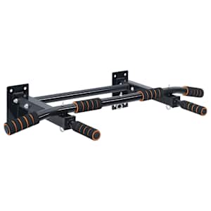 VidaXL T&otilde;mbekang Must ja punane 92 x 51 x 18 cm Pulberv&auml;rvitud teras