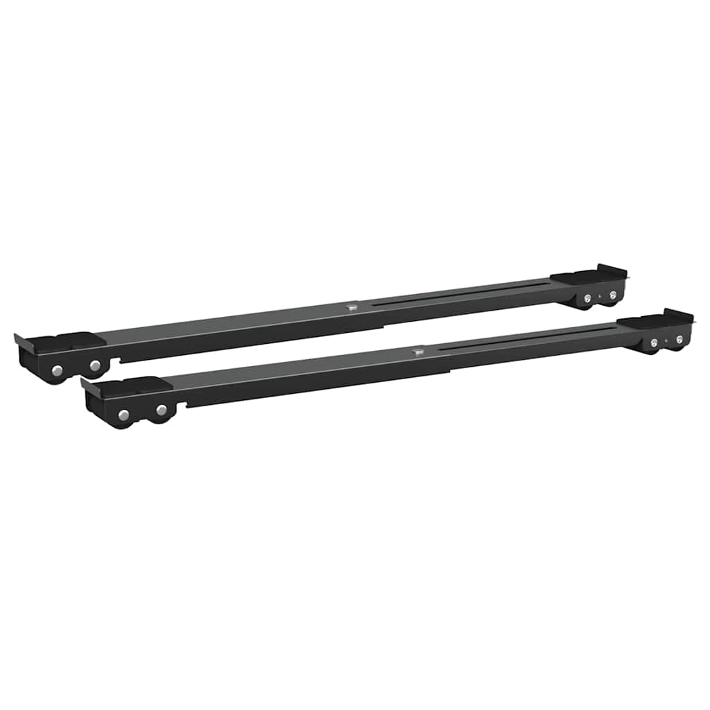 Pesukoneen Jalusta Pyörillä 2 kpl Pituus 46-71 cm 300 kg