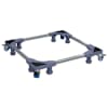 vidaXL Pesumasina alus Hall 66 x 66 x 12 cm Roostevaba teras