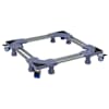 vidaXL Pesumasina alus Hall 67 x 67 x 12 cm Roostevaba teras