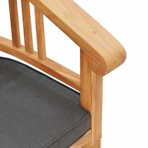 Židle 2 pcs Hnědá 63 x 58 x 89 cm Pevné teakové dřevo - obrázek 9