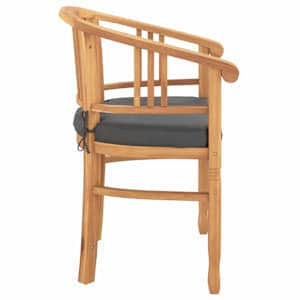 Židle 2 pcs Hnědá 63 x 58 x 89 cm Pevné teakové dřevo - obrázek 7