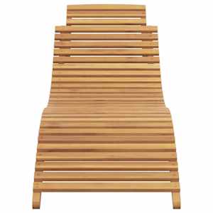 Slunečník Hnědá 198 x 55 x 58,5 cm Pevné teakové dřevo - obrázek 4