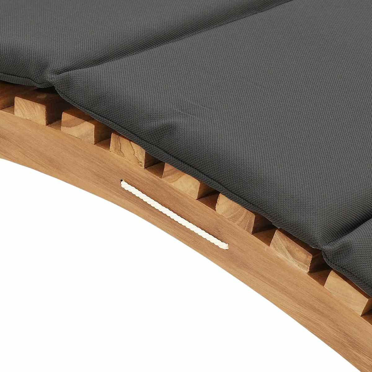 Havemøbel Solseng Brun 198 x 55 x 58,5 cm Massiv Teaktræ - Billede 9
