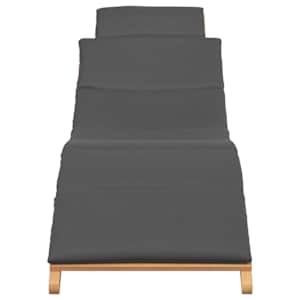 Zahradní lehátko Hnědá 198 x 55 x 58,5 cm Pevné teakové dřevo - obrázek 4