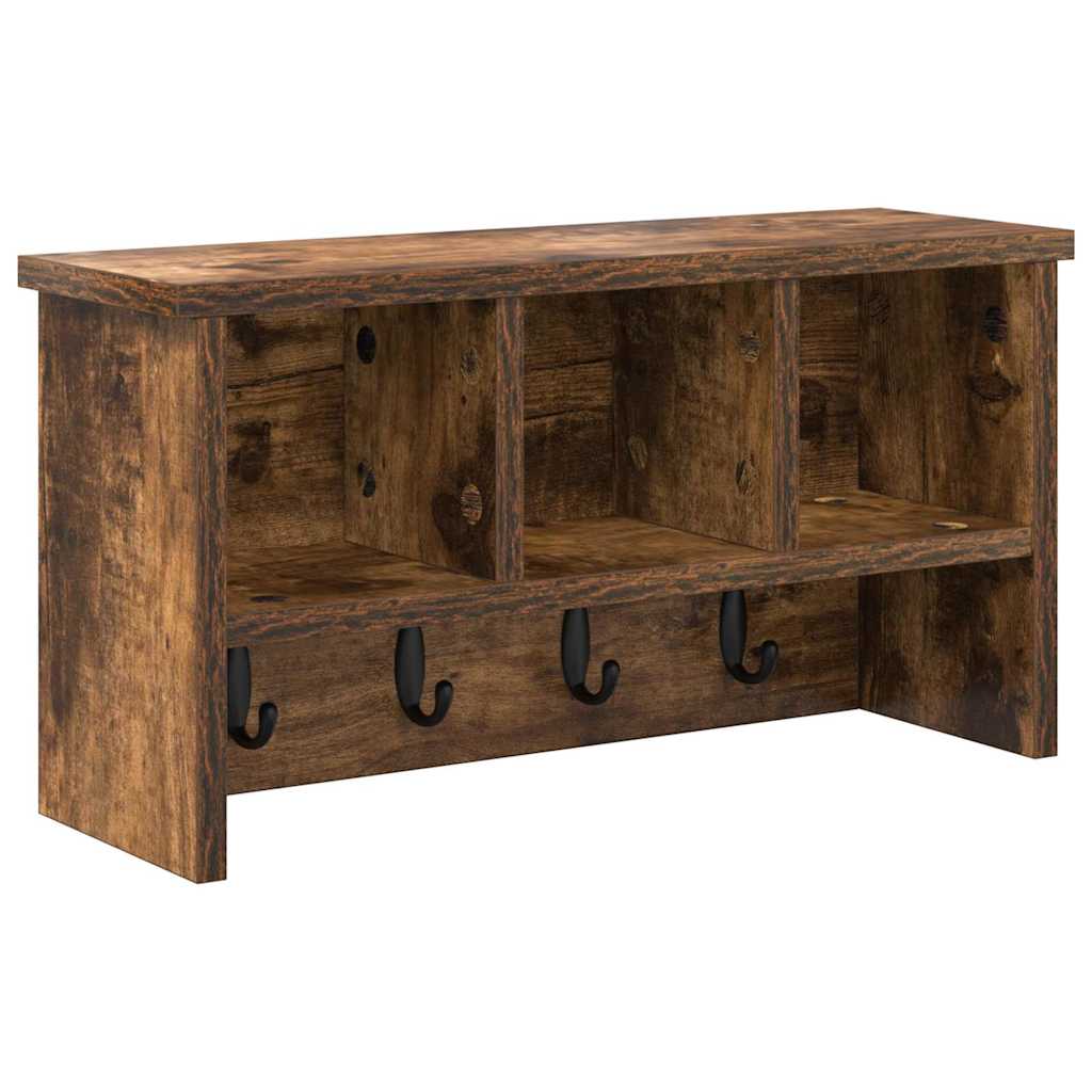 Seinälle asennettava takkihylly Savutammi 50 x 16 x 26 cm