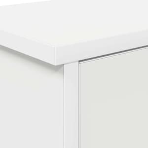 Nástěnný věšák na kabáty Bílá 50 x 20 x 30 cm Kompozitní dřevo - obrázek 9