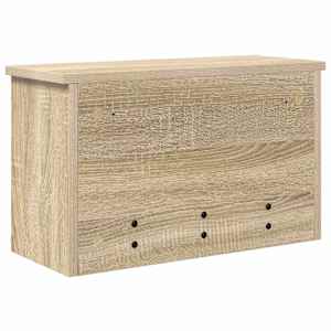 Nástěnný věšák na kabáty s policí Sonoma dub 50 x 20 x 30 cm - obrázek 8
