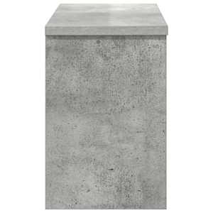Nástěnný věšák na kabáty s policí Betonově šedá 50 x 20 x 30 cm - obrázek 7