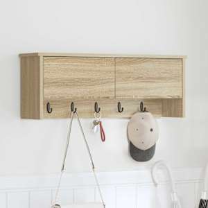 Nadwyčajna obešalnik za plašče Sonoma hrast 80 x 20 x 30 cm