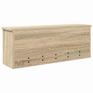 Nástěnný věšák na kabáty s policí Sonoma dub 80 x 20 x 30 cm - obrázek 8