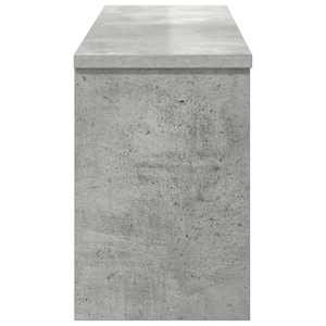 Nástěnný věšák na kabáty s policí Betonově šedá 80 x 20 x 30 cm - obrázek 7
