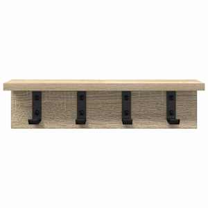 Nástěnný věšák na kabáty Sonoma dub 40 x 10,5 x 10,5 cm - obrázek 5