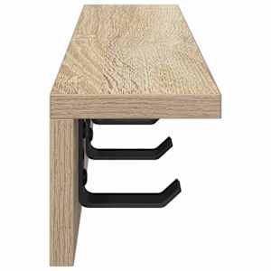 Nástěnný věšák na kabáty Sonoma dub 40 x 10,5 x 10,5 cm - obrázek 6