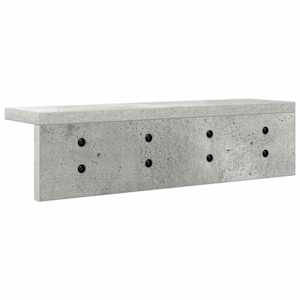 Nástěnný věšák na kabáty Betonově šedá 40 x 10,5 x 10,5 cm - obrázek 7