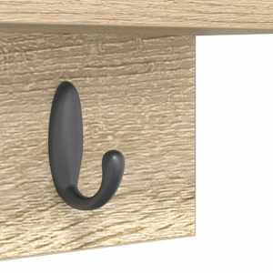 Nástěnný věšák na kabáty Nástěnný Sonoma dub 40 x 10,5 x 18 cm - obrázek 9