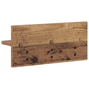 Nástěnný věšák na kabáty Nástěnný Staré dřevo 40 x 10,5 x 18 cm - obrázek 7