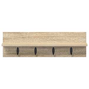 Nástěnný věšák na kabáty Nástěnný Sonoma dub 60 x 10,5 x 18 cm - obrázek 5