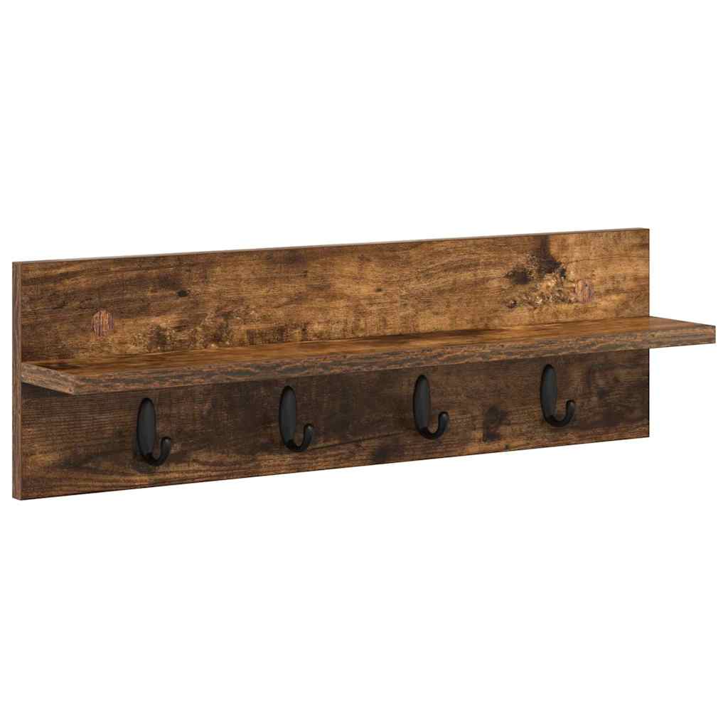 Seinälle asennettava takkihylly Savutammi 60 x 10.5 x 18 cm