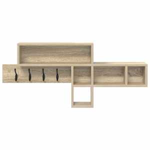 Nástěnný věšák na kabáty s policí Sonoma dub 100 x 12 x 43,5 cm - obrázek 5