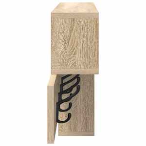 Nástěnný věšák na kabáty s policí Sonoma dub 100 x 12 x 43,5 cm - obrázek 6