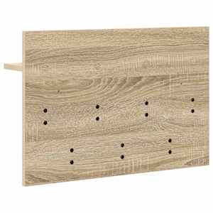 Nástěnný věšák na kabáty s policí Sonoma dub 60 x 40 x 12 cm - obrázek 7