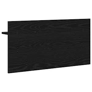 Nástěnný věšák na kabáty s policí Černý dub 80 x 40 x 12 cm - obrázek 7