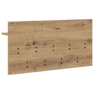Nástěnný věšák na kabáty Artisanový dub 80 x 40 x 12 cm - obrázek 7