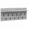 vidaXL Seinale kinnitatav riidepuu Hall Sonoma 100 x 40 x 12 cm