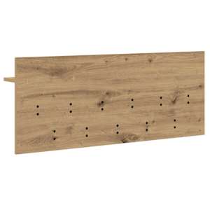 Nástěnný věšák na kabáty Artisanový dub 100 x 40 x 12 cm - obrázek 7