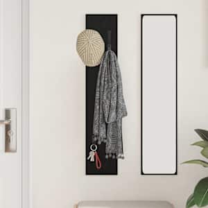 Nástěnný věšák na kabáty Nástěnný Černý dub 20 x 1.5 x 100 cm - obrázek 4