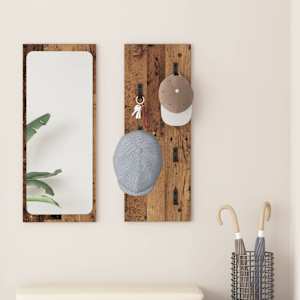 Nadwyčajna obešalnik za plašče Star les 30 x 1,5 x 80 cm