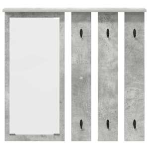 Nástěnný věšák na kabáty s policí Betonová šedá 84 x 10 x 80 cm - obrázek 5