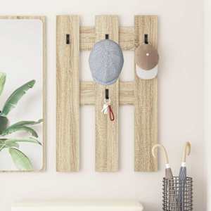 Nadwyčajna obešalnik za plašče Sonoma hrast 65 x 3 x 100 cm